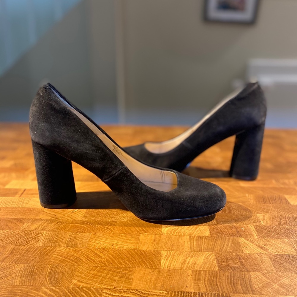 Thick Black Heels